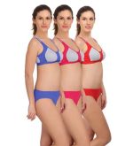 “Medium” Impact sports bra panty set pack of 3 10 CHELVY.COM Best Sellers Lingerie India / Bra / Panty / Nightwear / Pushup Bra / Thong 10