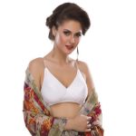Pure cotton wire free white bra for summers 9 CHELVY.COM Best Sellers Lingerie India / Bra / Panty / Nightwear / Pushup Bra / Thong 9